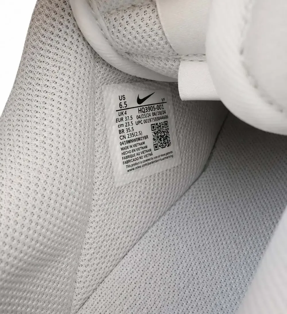 Nike Air Force 1 ‘07 LV8 Needlework Sail Aura Sneakers Women’s 6 EU 37.5